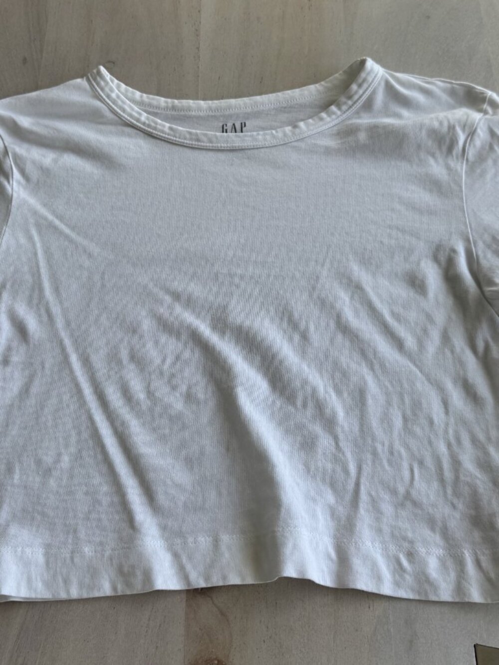 Gap Oversized Cropped Tee Bundle Black White, Size S - Picture 7 of 10